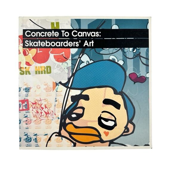 Concrete To Canvas: Skateboarders' Art Book - Picture 1 of 8